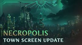 Video: Heroes of Might & Magic: Olden Era ukazuje aktulnu podobu mesta Necropolis