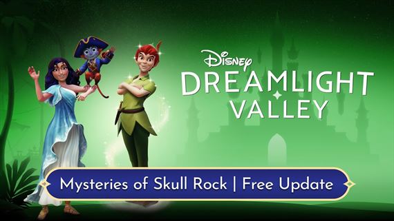 Disney Dreamlight Valley m rozprvkov novinky v Mysteries of Skull Rock update