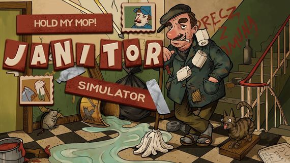 Janitor Simulator bude skutočne darebný údržbár, ktorý si ale vždy nejako poradí
