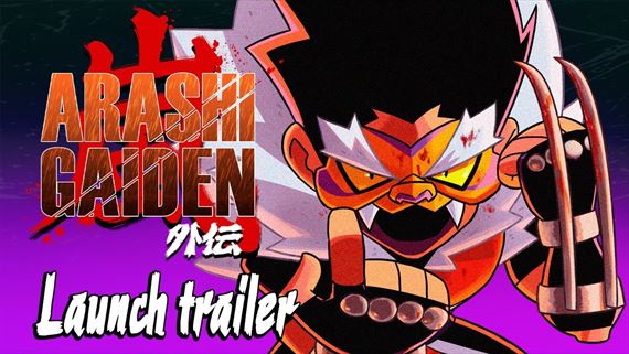 Arashi Gaiden seká nepriateľov a bossov v neľútostných bitkách