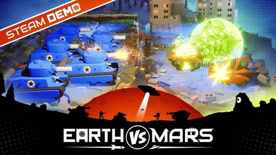 Ťahovka Earth vs. Mars dostala na Steame demo