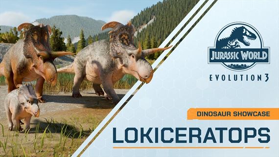 Jurassic World Evolution 3 predvdza Lokiceratopsa