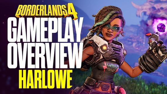Borderlands 4 predvádza v akcii postavu Harlowe