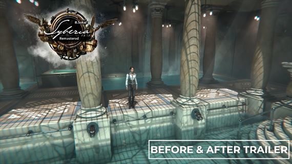 Syberia Remastered porovnva remaster s originlom a dostane aj krabicov edciu