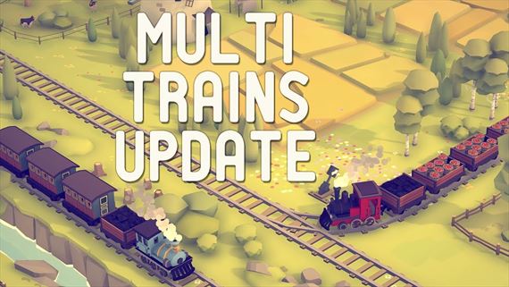 V Islands & Trains u u sa d umiestni niekoko vlakov