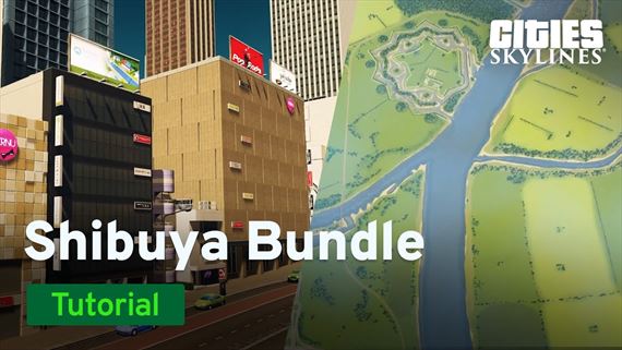 Cities: Skylines prináša Shops of Shibuya a štvrtý balíček máp
