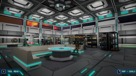 Legitimate Space Corp Simulator LLC v�s �ak� na vesm�rnej stanici