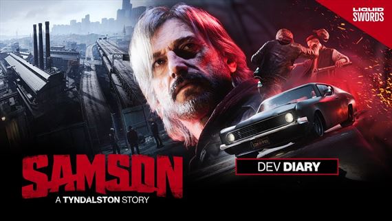 Samson sa ukazuje vo v�voj�rskom videu