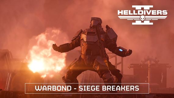 Helldivers 2 dostane nov� v�bavu Siege Breakers Warbond