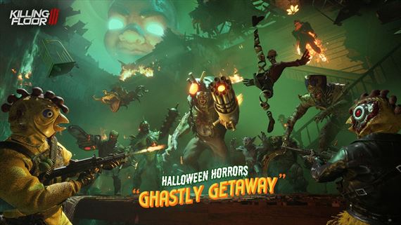 V Killing Floor 3 vás čaká udalosť Halloween Horrors: Ghastly Getaway