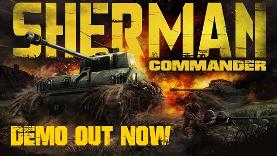 Sherman Commander dostal na Steame demo