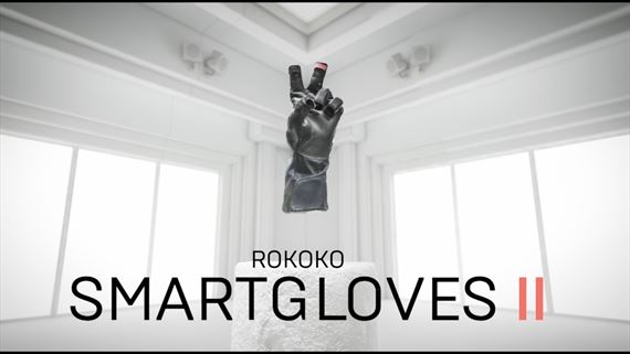 Smartgloves II s� nov� rukavice pre motion capturing od Rokoko