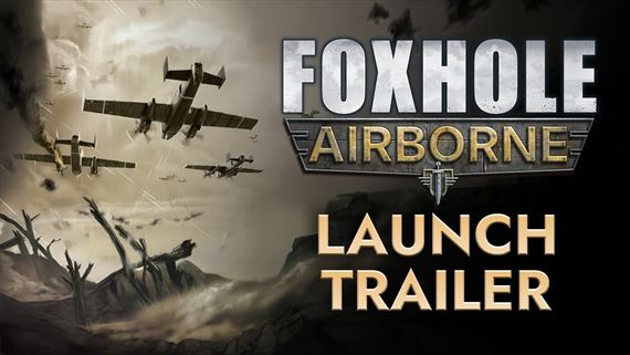 Foxhole Airborne v�s u� o�ak�va na bojisku aj s lietadlami a para�utistami