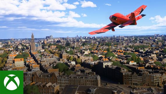 Microsoft Flight Simulator - City update 14 vylep�uje Holandsko a Belgicko