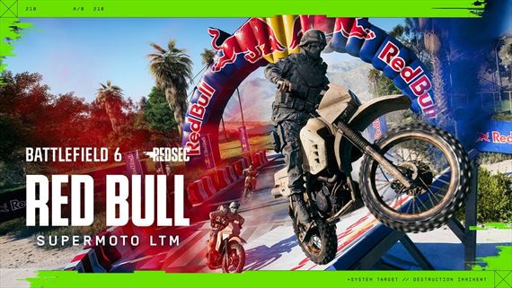 Battlefield 6 Redsec dost�va Red Bull Supermoto Gauntlet event