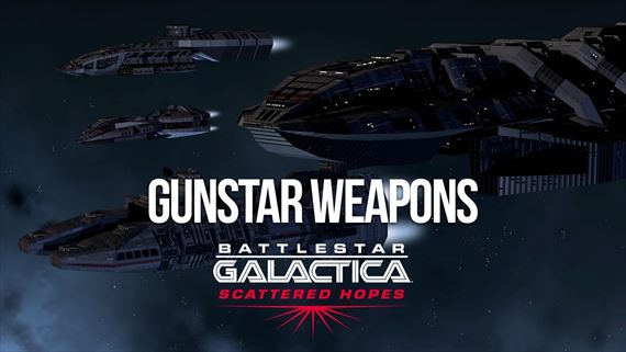 Battlestar Galactica: Scattered Hopes ukazuje zbrane