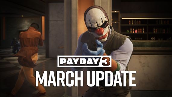Payday 3 dostal marcov� aktualiz�ciu s ob�znymi policajtmi a �al��m obsahom