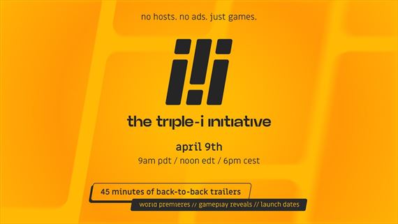 The Triple-i Initiative v apr�li op� predvedie desiatky r�znorod�ch hier 