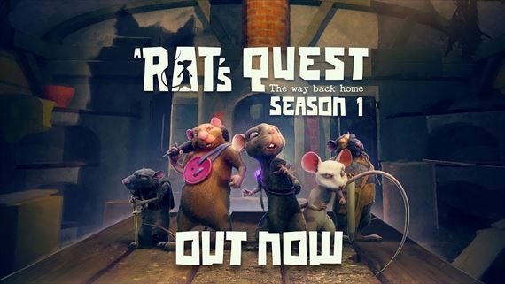 A Rat�s Quest: The Way Back Home - Season 1 je u� na PC za 19,99�