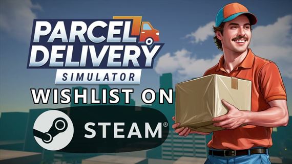 Parcel Delivery Simulator z v�s sprav� kuri�ra, za��na s rozv�an�m z�sielok