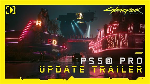 Cyberpunk 2077 dostal PS5 Pro update, trailer ho pribli�uje