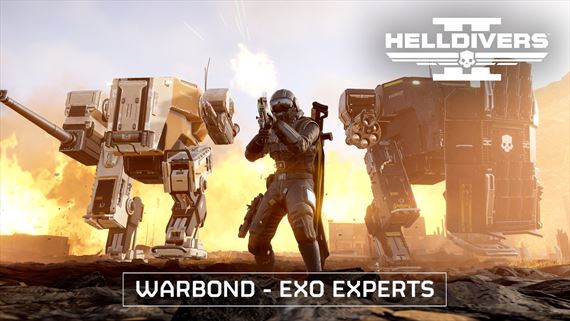Helldivers 2 predstavuje nov� n�dielku Exo Experts Warbond