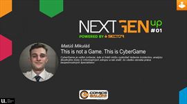 Video: Mat�� Mikul� - This is not a Game. This is CyberGame