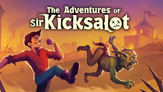 The Adventures Of Sir Kicksalot prech�dza bludiskami a popri boji sa aj zasmejete