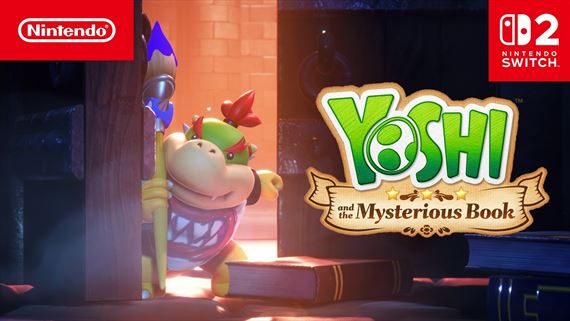 Yoshi and the Mysterious Book vy�iel, ukazuje intro