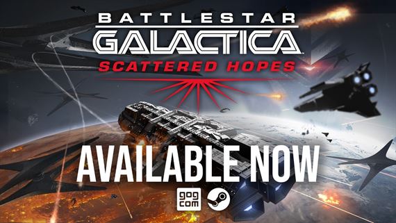 Battlestar Galactica: Scattered Hopes je u� vonku