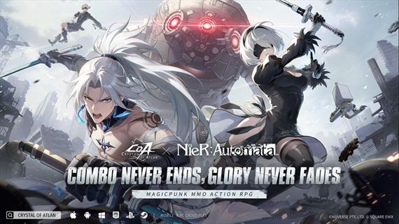 Crystal of Atlan rozbieha spolupr�cu s NieR: Automata