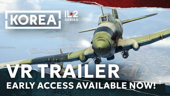 Korea. IL-2 Series priletel do Early Access