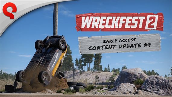 Wreckfest 2 dostáva update 8 s kopou obsahu
