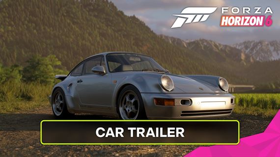 Forza Horizon 6 - Porsche 911 Turbo S Leichtbau trailer