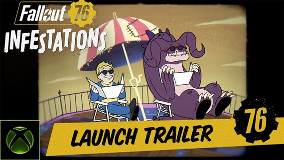 Fallout 76: Infestations dostal launch trailer