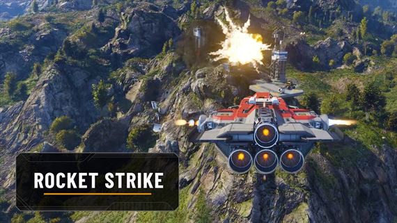 Space Engineers 2 predv�dza raketov� �tok na z�klad�u