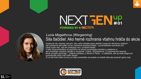 Lucia Mag�thov� (Wargaming) - Sila tla�idiel: Ako hern� rozhrania vtiahnu hr��a do akcie