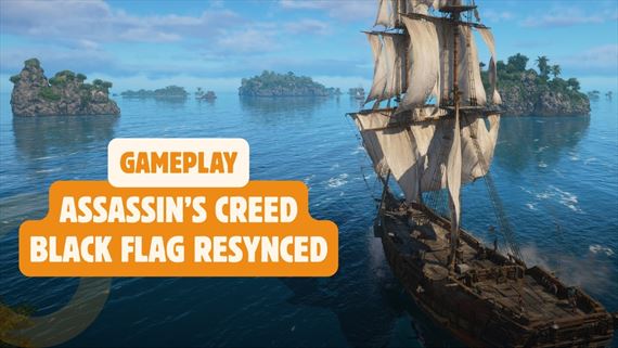 Assassin's Creed Black Flag Resynced - gameplay
