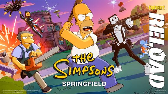 The Simpsons x Fortnite Reload - trailer