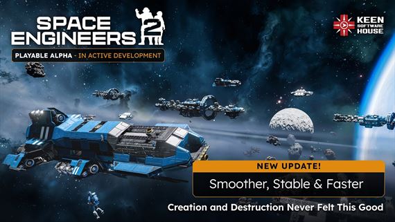 Space Engineers 2 prin�a update Smoother, Stable & Faster