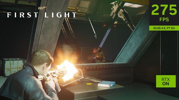 007 First Light predstavuje RTX: Path Tracing a DLSS 4.5