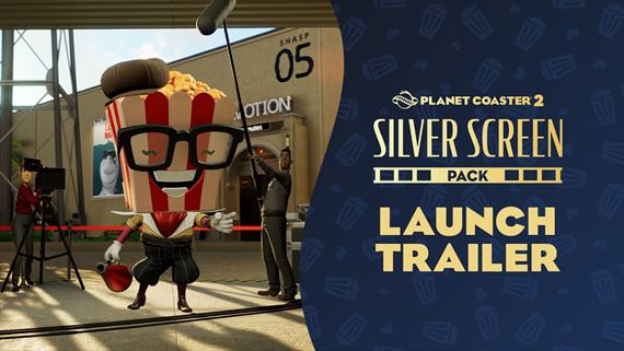 Planet Coaster 2 dostal filmov� Silver Screen Pack