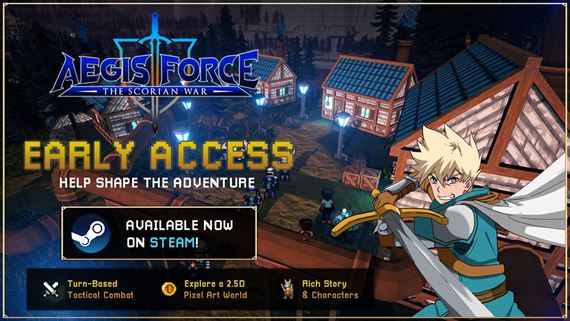 Aegis Force: The Scorian War �ak� hrdinov v Early Access