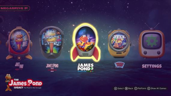 James Pond Legacy: The Pond Is Not Enough ukazuje hrate�nos�