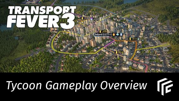 Transport Fever 3 predv�dza hrate�nos�