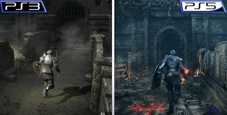 Demon's Souls: porovnanie PS3 vs PS5