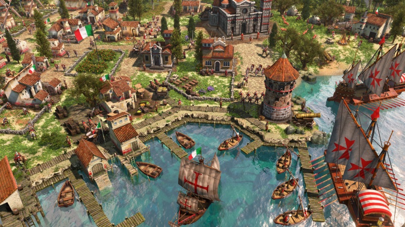 Do Age of Empires 3: Definitive Edition pribudn Taliani
