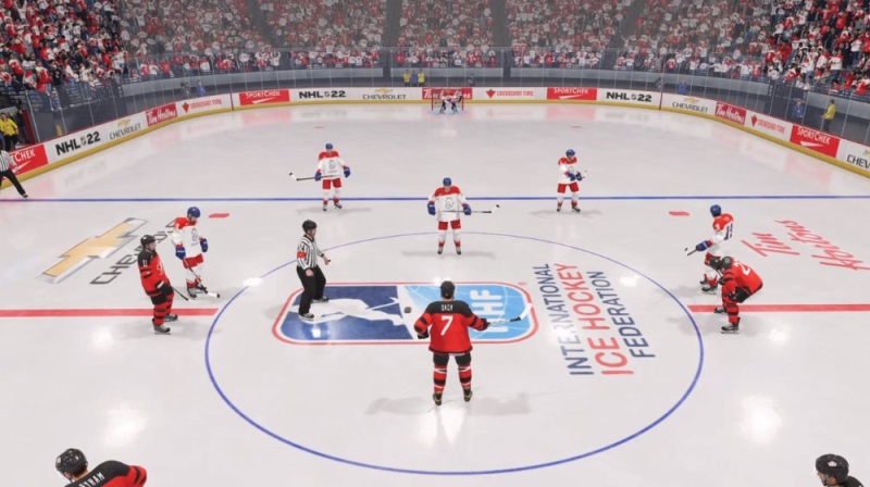 NHL 22 spojilo sily s IIHF 