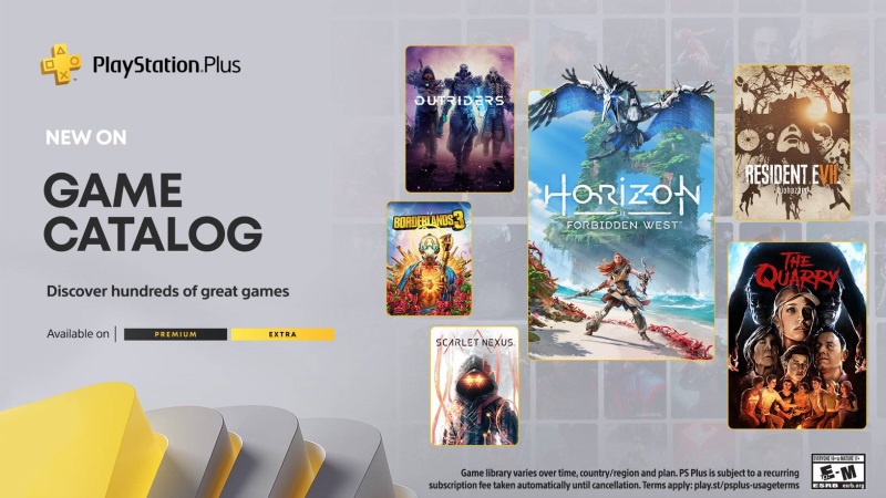 Nov hry pre predplatn PS Plus Extra a Premium predstaven