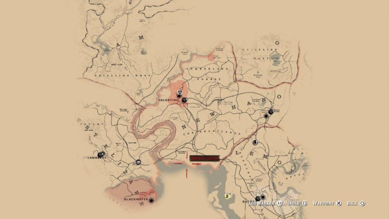 Objavila sa prv ukka mapy z Red Dead Redemption 2 a gameplay video